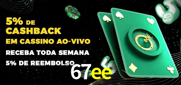 Promoções do cassino ao Vivo 67ee